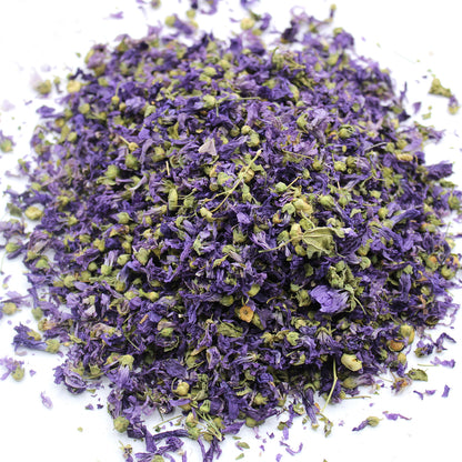 Dried Mallow Flowers – 500g | Soothing, Emollient & Anti-Inflammatory