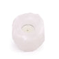 Crystal White Himalayan Salt Candle Holder – Single Slot | Natural Crystal Salt Tea Light Holder