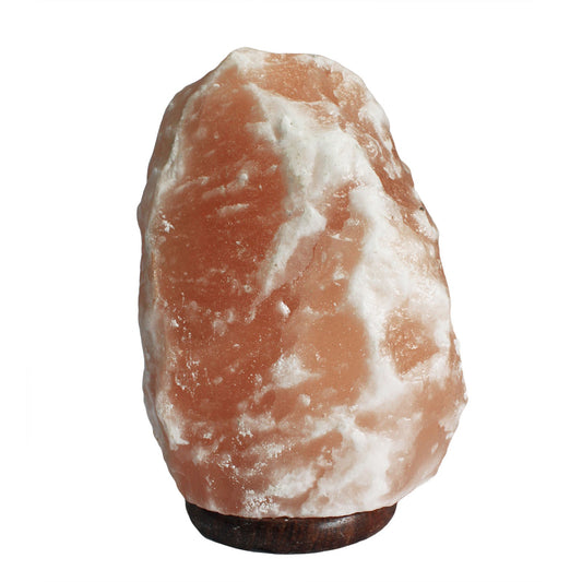Pink Himalayan Salt Lamp – Extra Large | Natural Salt with Wooden Base