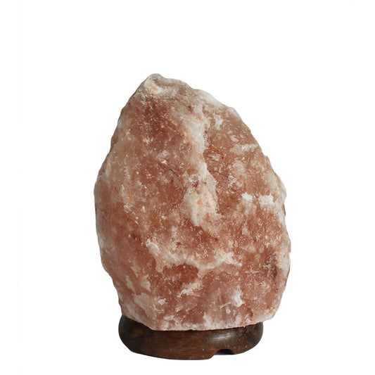 Pink Himalayan Salt Lamp – Small | Natural Salt with Wooden Base