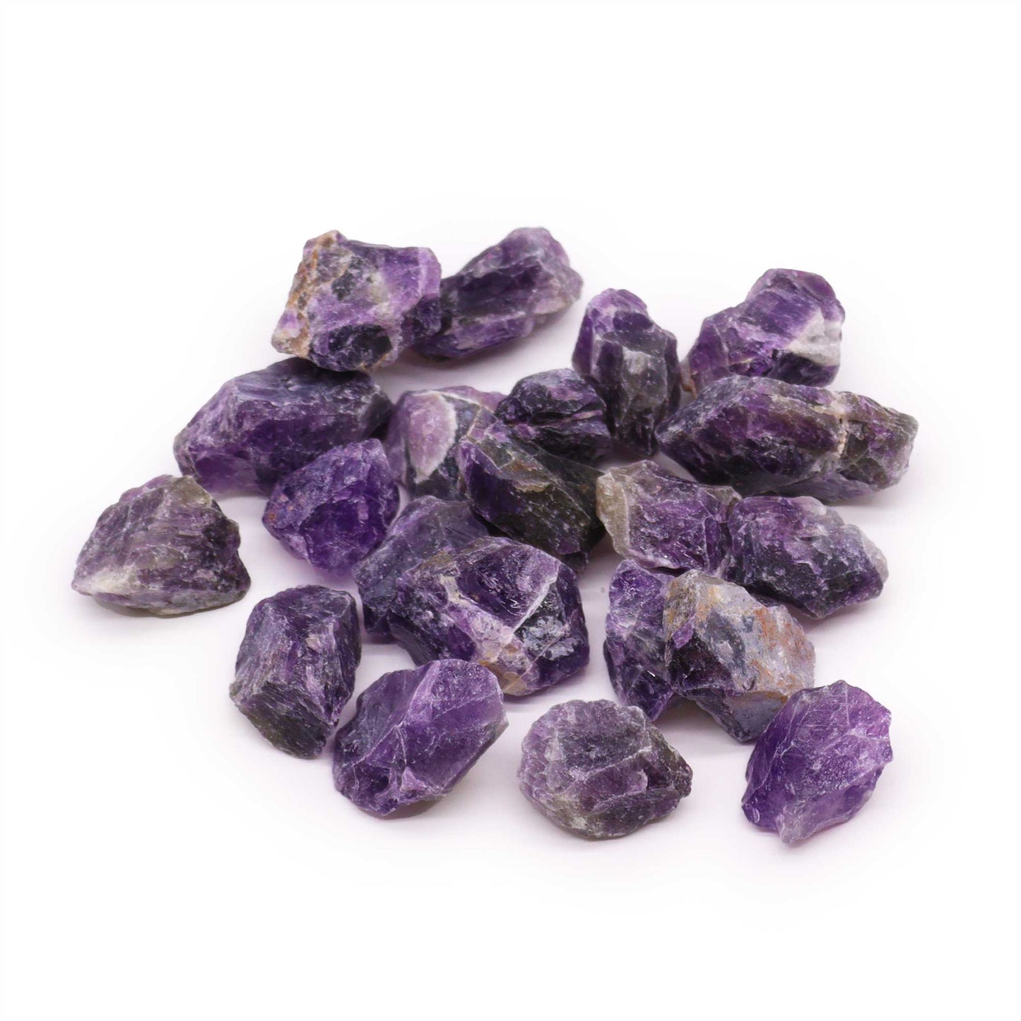Amethyst Raw Crystals – 500g | Approx. 35 pieces