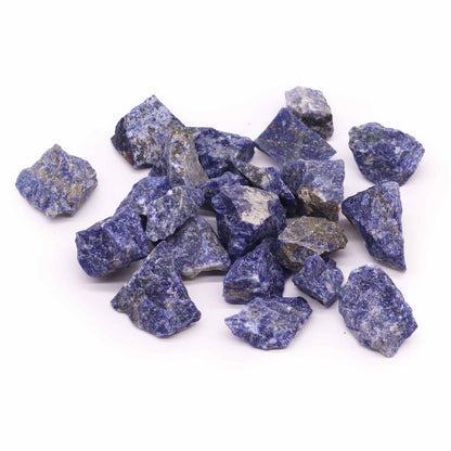 Sodalite Raw Crystals – 500g | Approx. 35 pieces