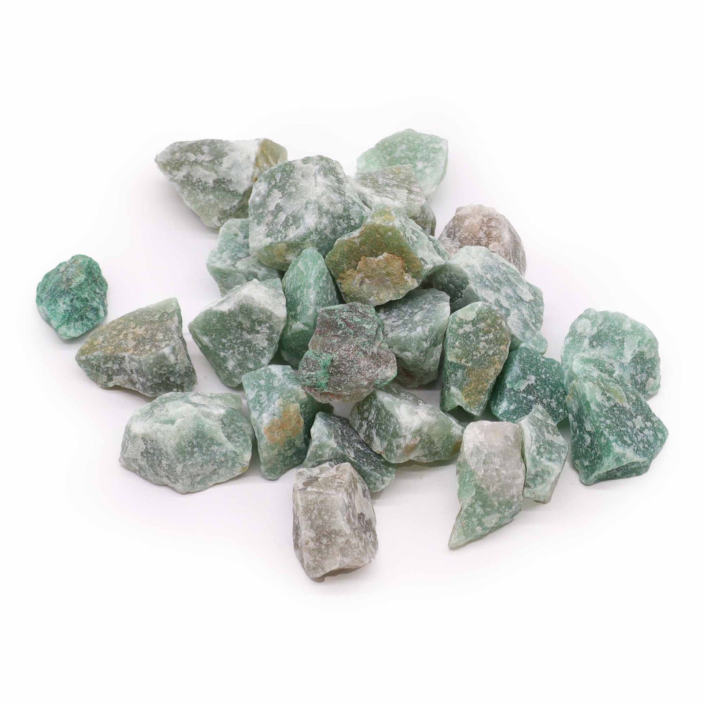 Jade Raw Crystals – 500g | Approx. 35 pieces