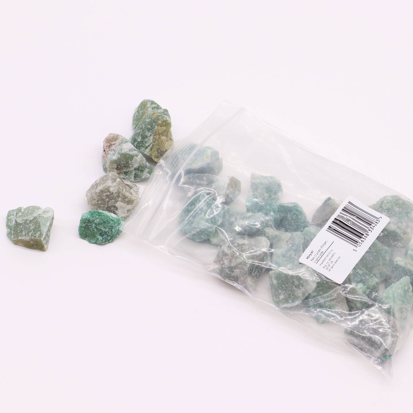 Jade Raw Crystals – 500g | Approx. 35 pieces