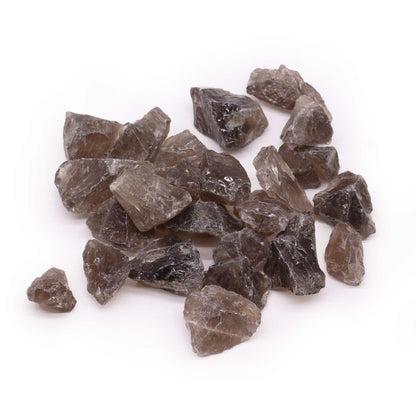 Smoky Quartz Raw Crystals – 500g | Approx. 35 pieces