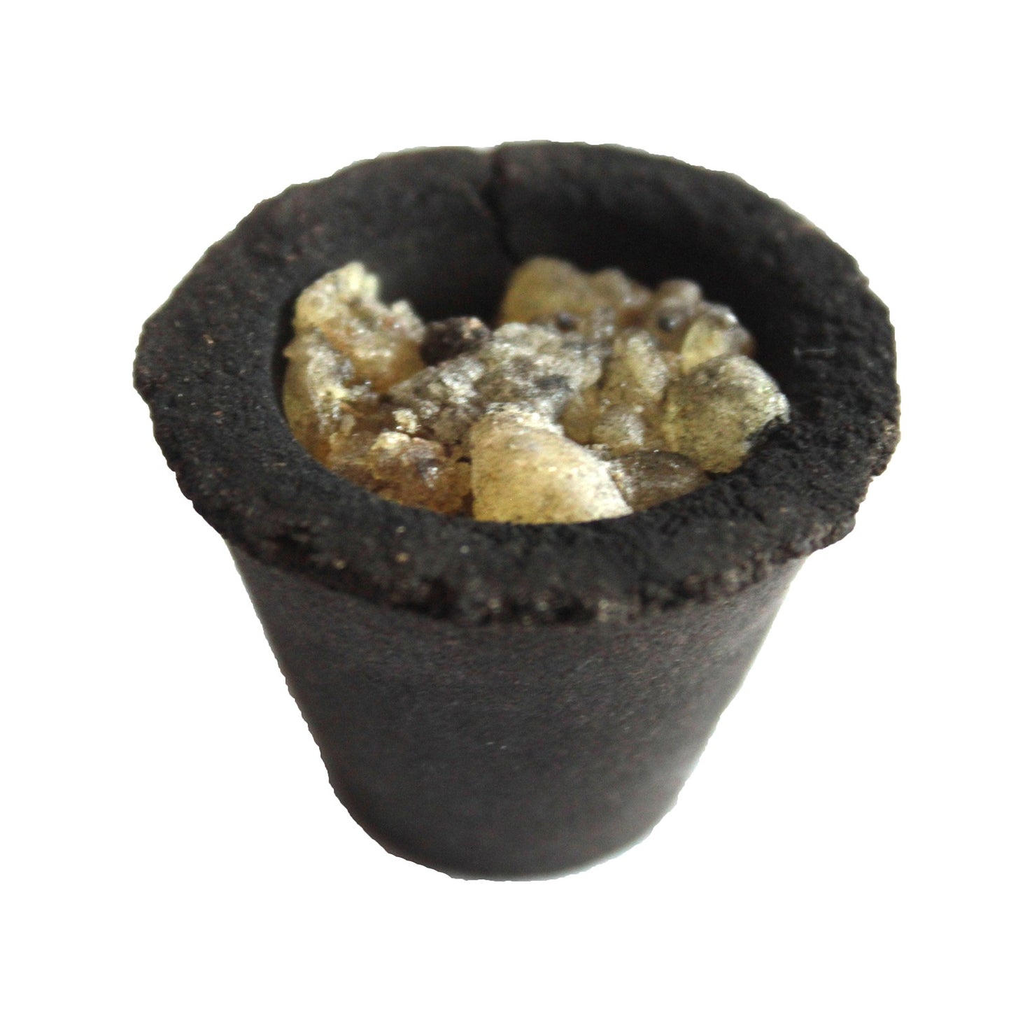 Ancient Wisdom Aromatics Resin Cups – Frankincense 12-Pack | Ritual Incense with Holder