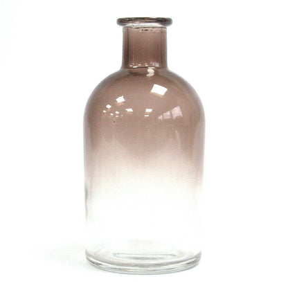 Round Antique Reed Diffuser Bottle – Charcoal Glass 250ml | No Cap Included