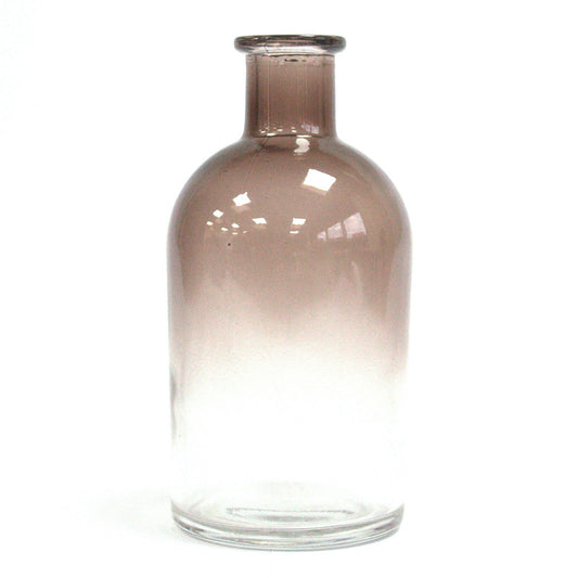 Round Antique Reed Diffuser Bottle – Charcoal Glass 250ml | No Cap Included
