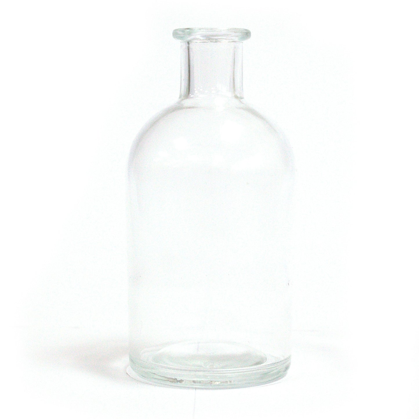 Round Antique Reed Diffuser Bottle – Clear Glass 250ml | No Cap Included