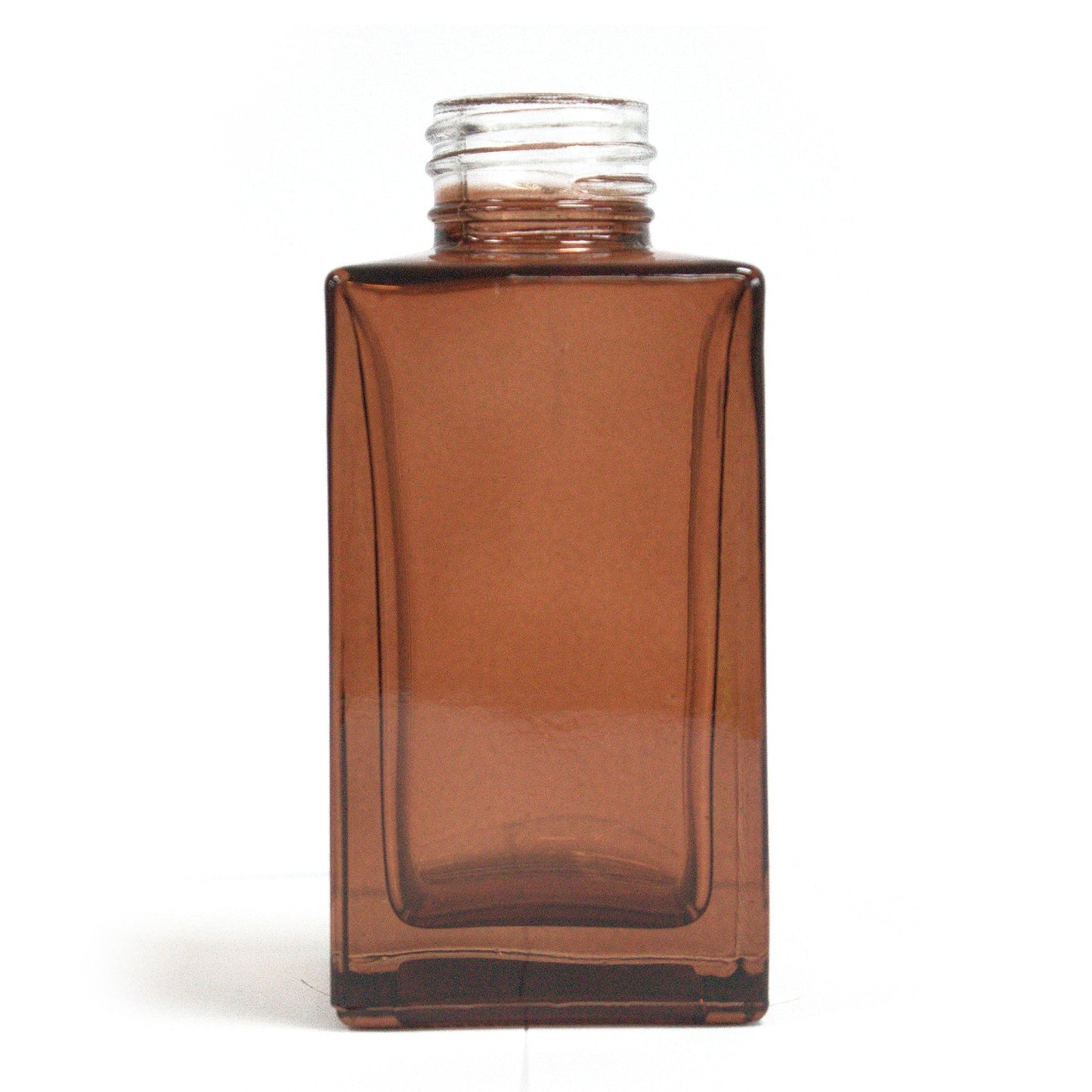 Square Long Reed Diffuser Bottle – Amber Glass 100ml | No Cap Included