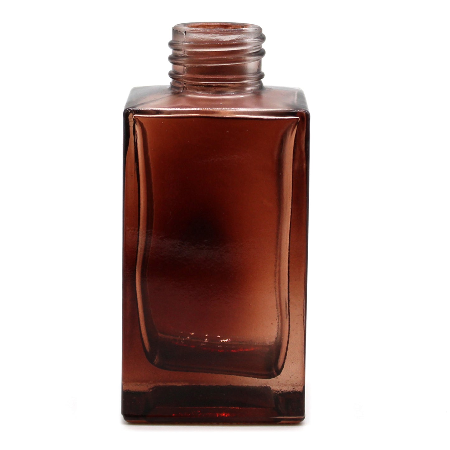 Square Long Reed Diffuser Bottle – Amber Glass 100ml | No Cap Included