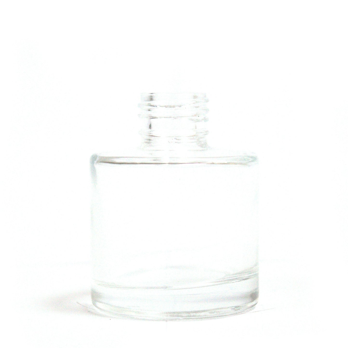 Round Reed Diffuser Bottle – Clear Glass 50ml | No Cap Included