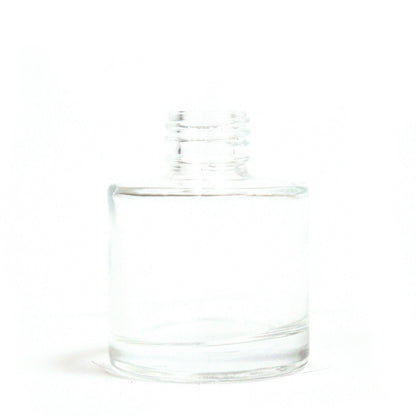 Round Reed Diffuser Bottle – Clear Glass 50ml | No Cap Included