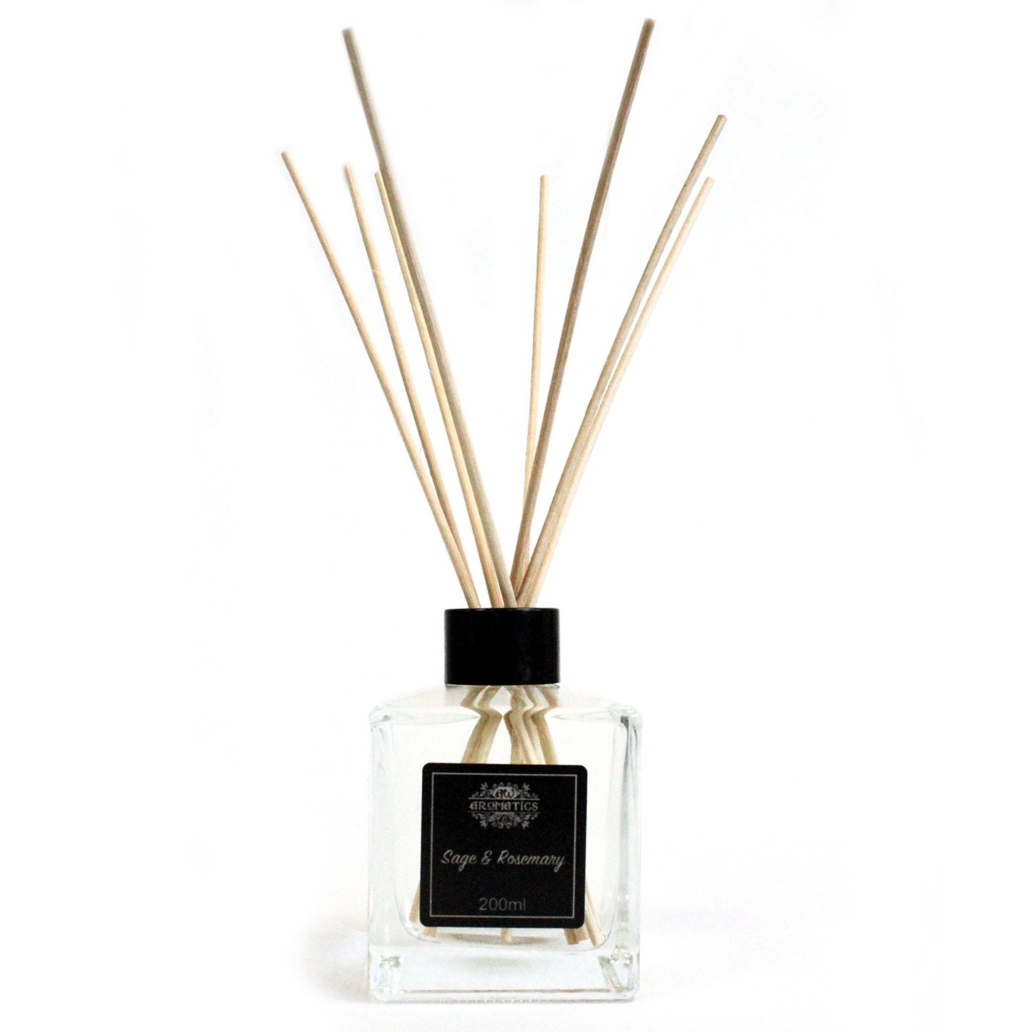 Sage & Rosemary Essential Oil Reed Diffuser – 200ml | Herbal, Clarifying & Stimulating