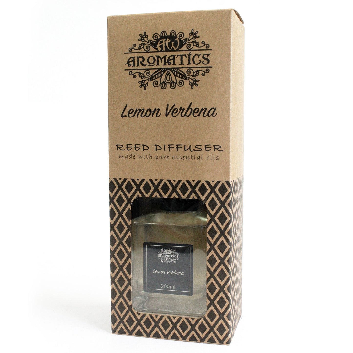 Lemon Verbena Essential Oil Reed Diffuser – 200ml | Clean, Lemony & Light