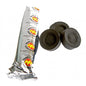 Charcoal Tablets – Pack of 10 (Foil-Wrapped) | Long-Burning Incense & Resin Discs
