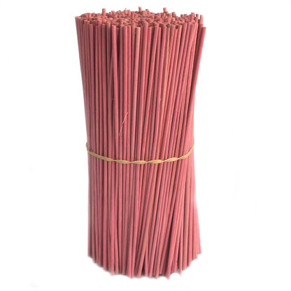 Pink Bulk Reed Diffuser Sticks – 500g | Vibrant Bamboo