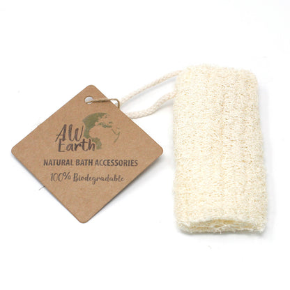 Natural Body Scrub – Loofah on Rope | Plant-Based Exfoliating Tool