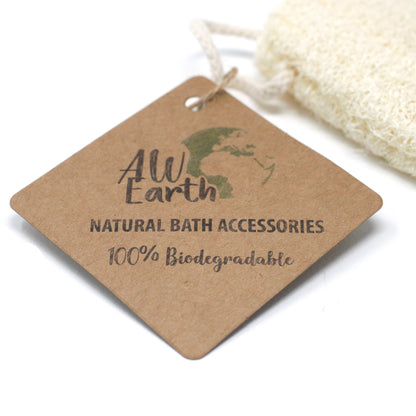 Natural Body Scrub – Loofah on Rope | Plant-Based Exfoliating Tool