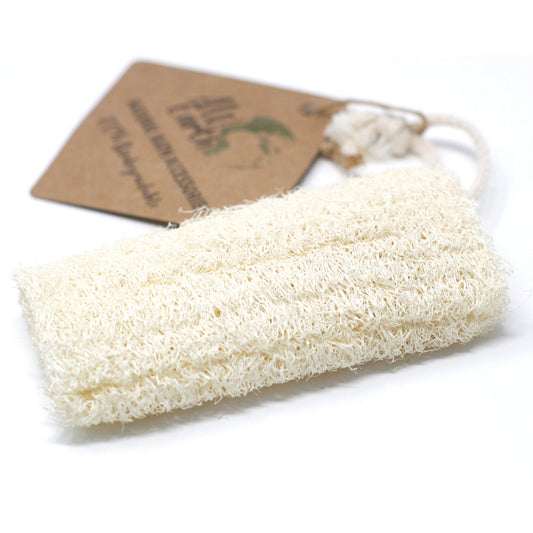 Natural Body Scrub – Loofah on Rope | Plant-Based Exfoliating Tool
