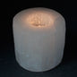 Selenite Cylinder Candle Holder – Small | Natural Crystal Tealight Holder