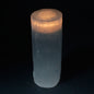 Selenite Cylinder Candle Holder – Extra Large | Natural Crystal Tealight Holder