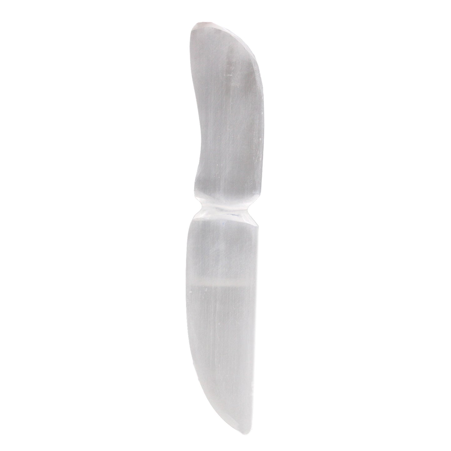 Selenite Ceremonial Knife – Classic | Ritual Display Piece