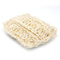 Natural Sisal & Cotton Body Scrub – Rectangle Cushion | Gentle Exfoliator with Hand Strap