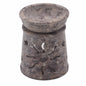 Small Soapstone Oil Burner – Sun & Stars | For Wax Melts & Fragrance Oils