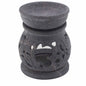 Small Soapstone Oil Burner – Om | For Wax Melts & Fragrance Oils