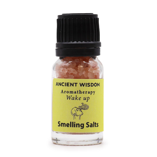 Wake Up – Aromatherapy Smelling Salts | Himalayan Salt with Ravensara, Rosemary, Lemongrass & Mandarin