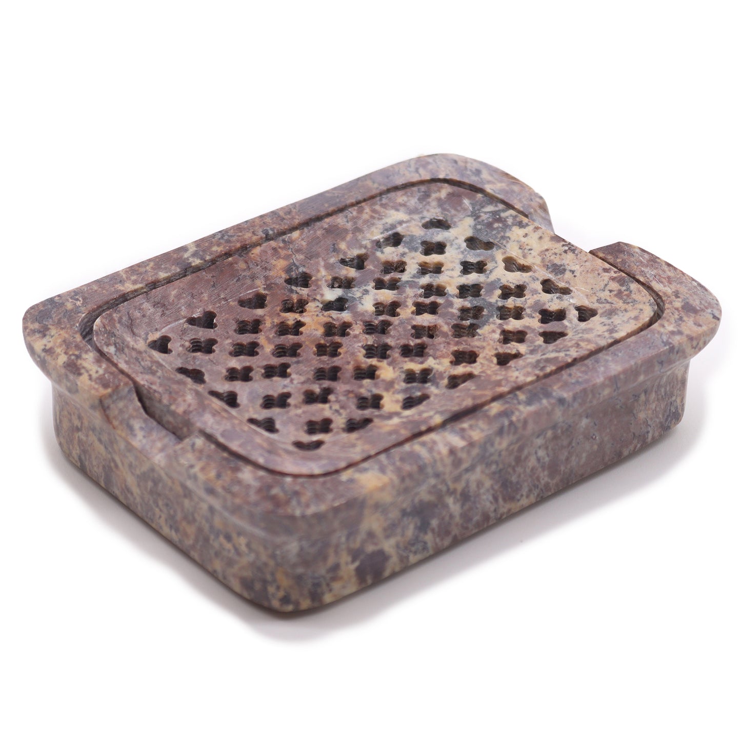 Soapstone Soap Dish & Drainer – Classic Square | Natural Stone Design