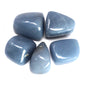Angelite Tumble Stones – Premium | 4-Pack