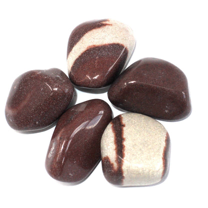 Lingam Tumble Stones – Premium | 4-Pack