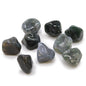 Green Moss Agate Tumble Stones – Extra Large | 18-Pack