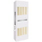 Ivory Tapered Candles – 10 Pack | 7 Hour Burn Time
