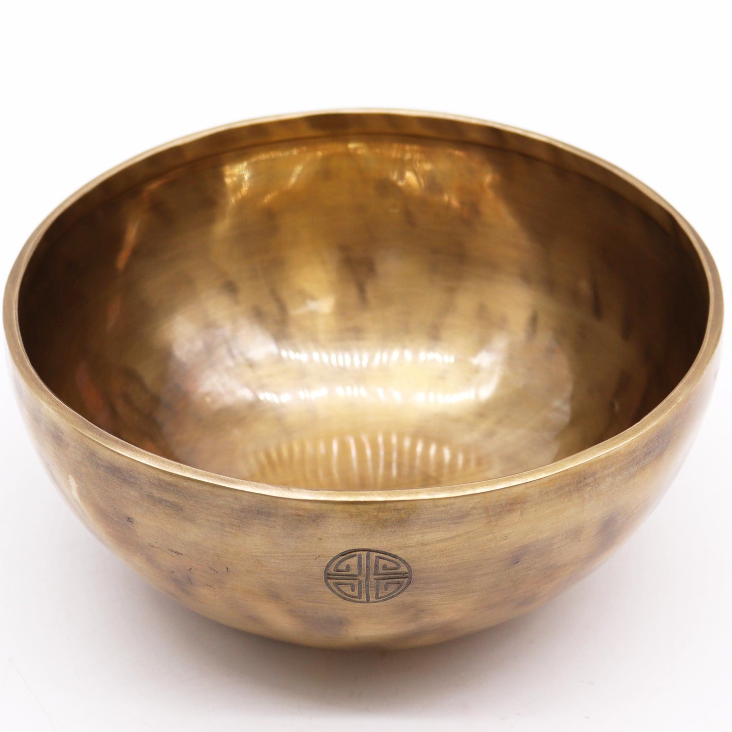 Nepalese Brass Moon Singing Bowl – Extra Large (22cm) | Handcrafted, Deep Resonance & Spiritual Serenity