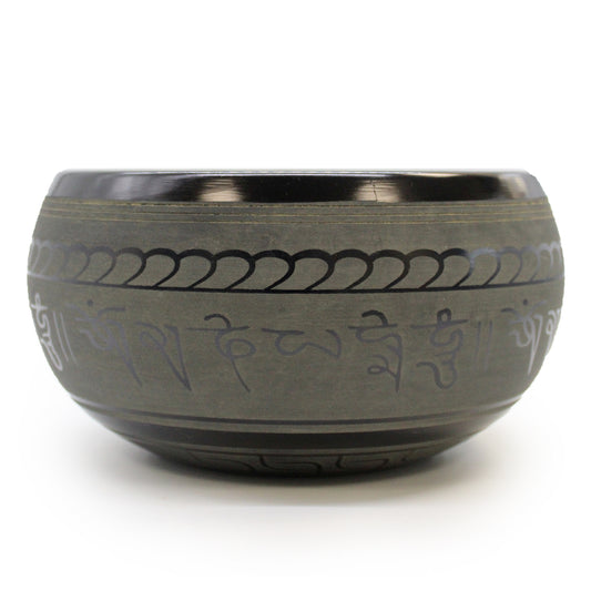 Extra Loud Singing Bowl – One Buddha (21cm) | Deep, Resonant Sound for Focused Practice