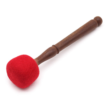 Nepalese Wooden Felted Gong Stick – Large (23cm) | Handcrafted & Durable