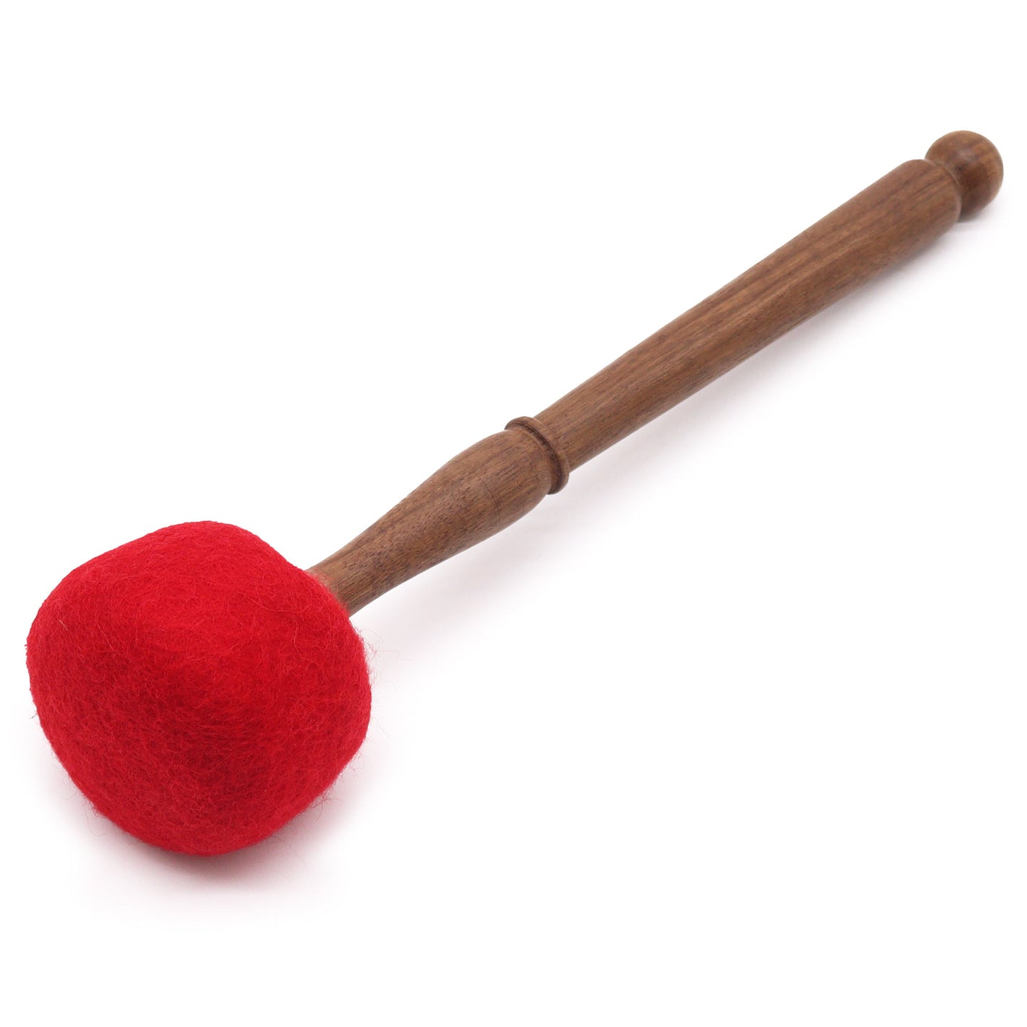 Nepalese Wooden Felted Gong Stick – Extra Large (30cm) | Handcrafted & Durable