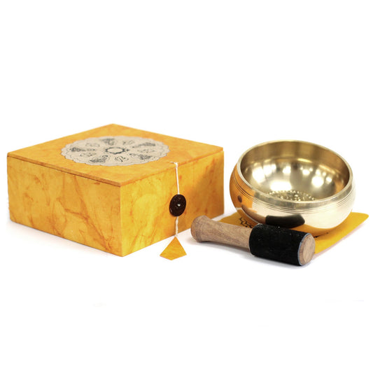 Special Meditation Singing Bowl Set – 10.5cm | Complete Set for Mindfulness & Calm