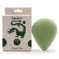 Teardrop Konjac Sponge – Green Tea | Protective