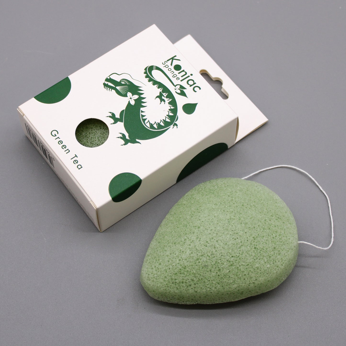 Teardrop Konjac Sponge – Green Tea | Protective