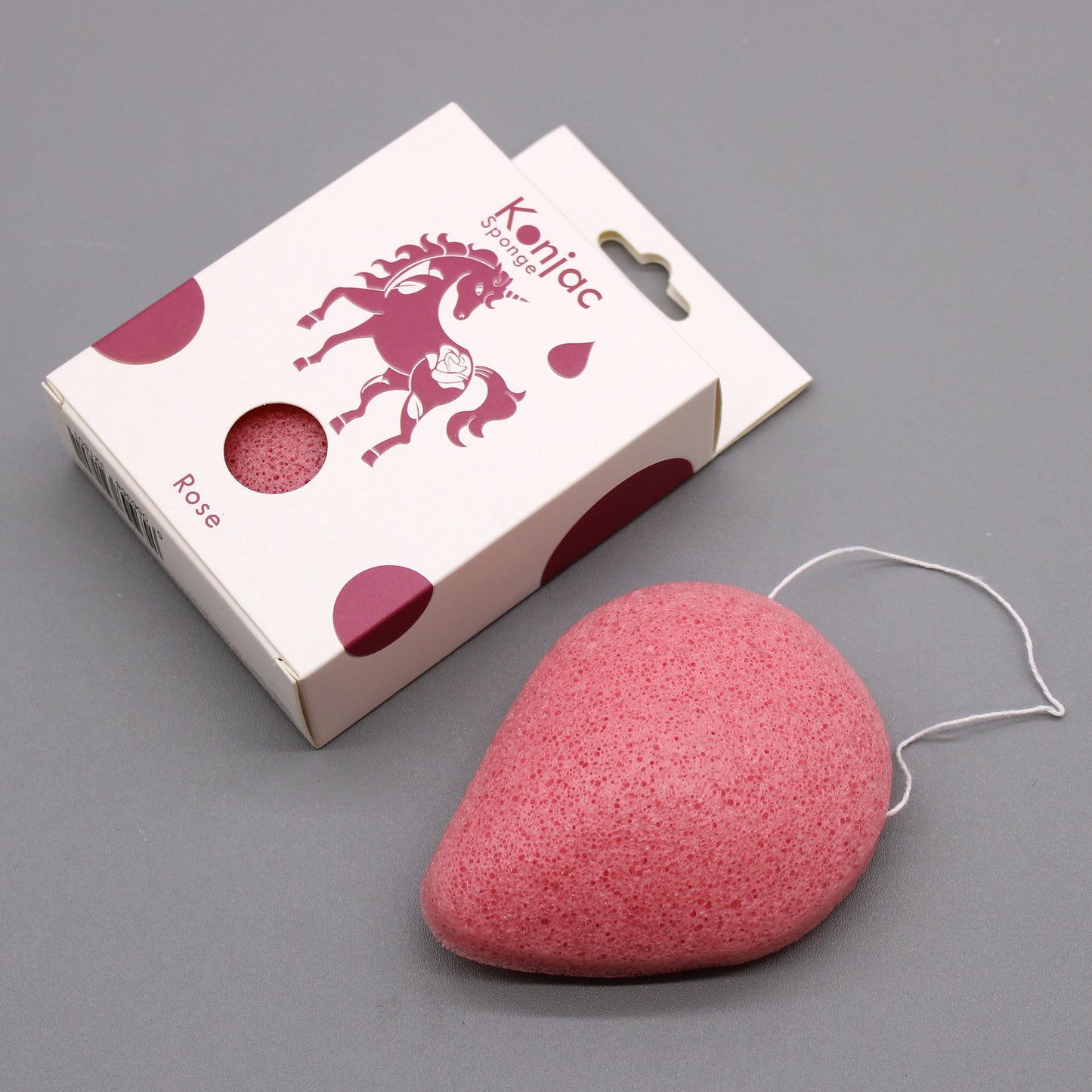 Teardrop Konjac Sponge – Rose | Anti-Aging