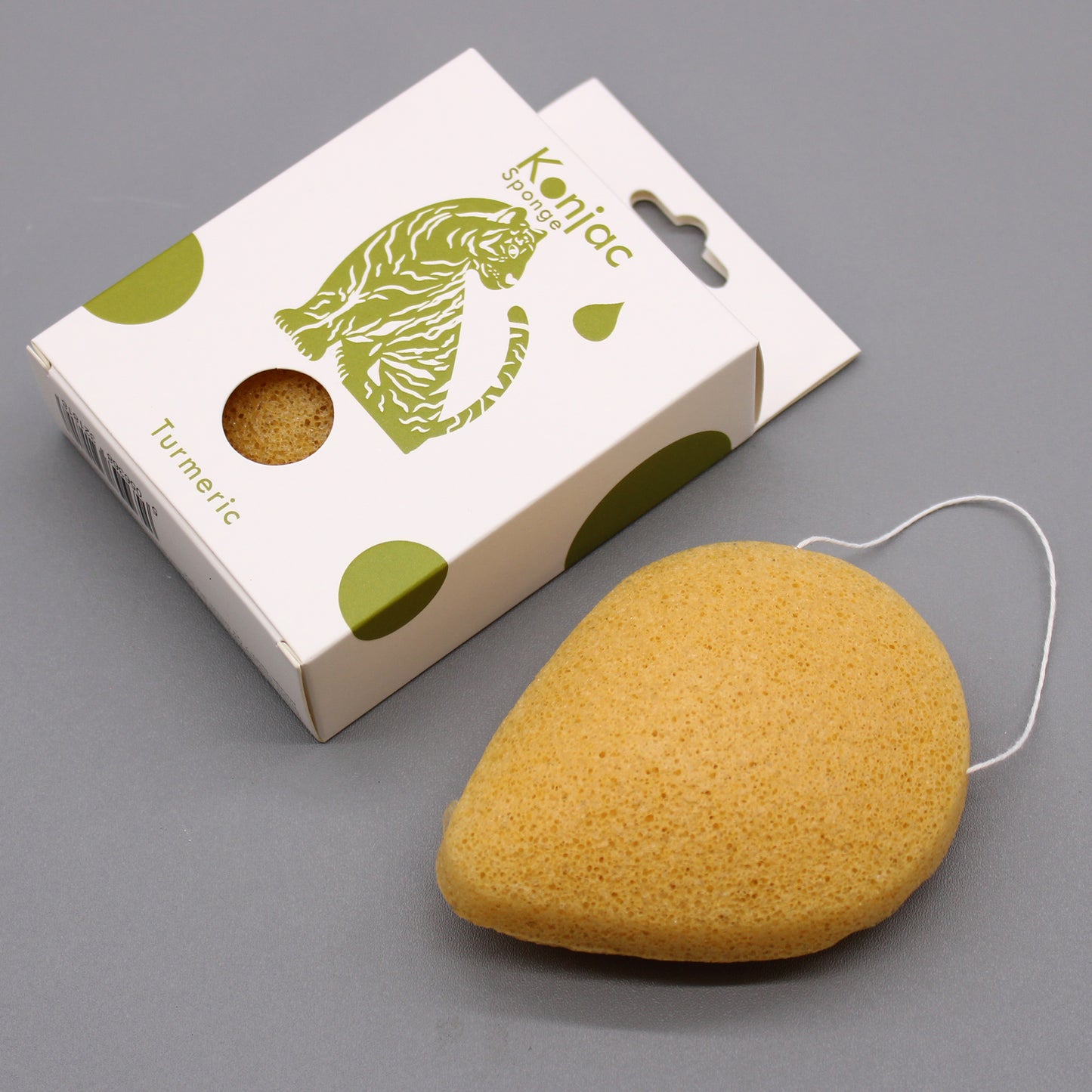 Teardrop Konjac Sponge – Turmeric | Anti-Wrinkle