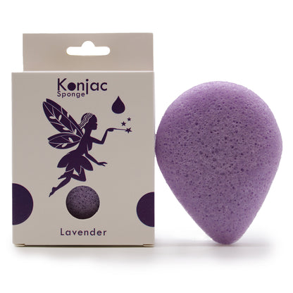 Teardrop Konjac Sponge – Lavender | Calming