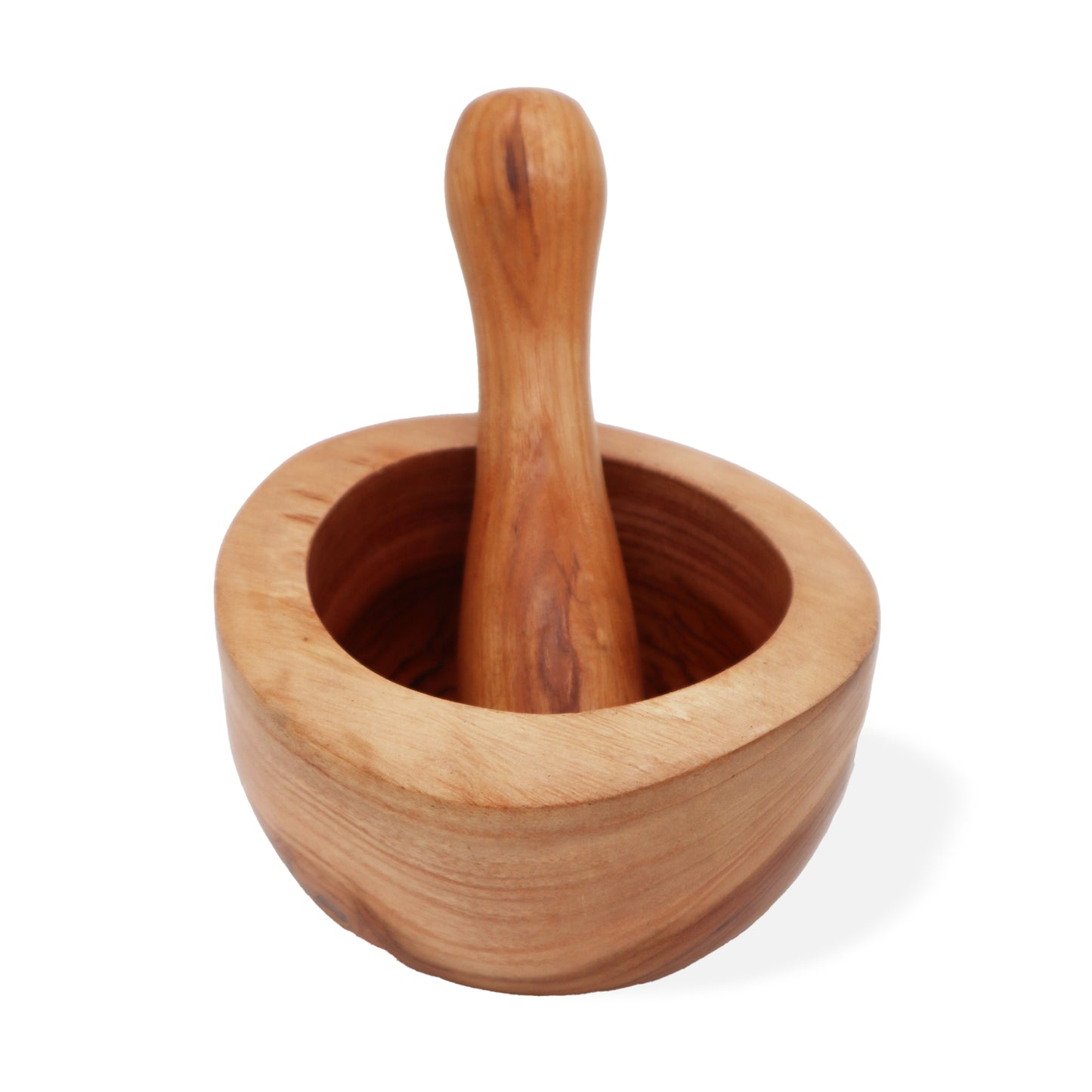 Natural Teak Pestle & Mortar – Medium | Handmade in Bali