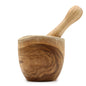 Natural Teak Pestle & Mortar – Small | Handmade in Bali