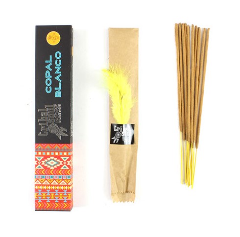 Tribal Soul Incense Sticks – White Copal | Handcrafted Sacred Aromas for Cleansing, Ritual & Relaxation