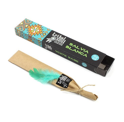 Tribal Soul Incense Sticks – White Sage | Handcrafted Sacred Aromas for Cleansing, Ritual & Relaxation